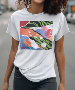 Remera Femenina Stamps