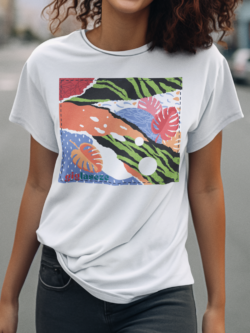 Remera Femenina Stamps